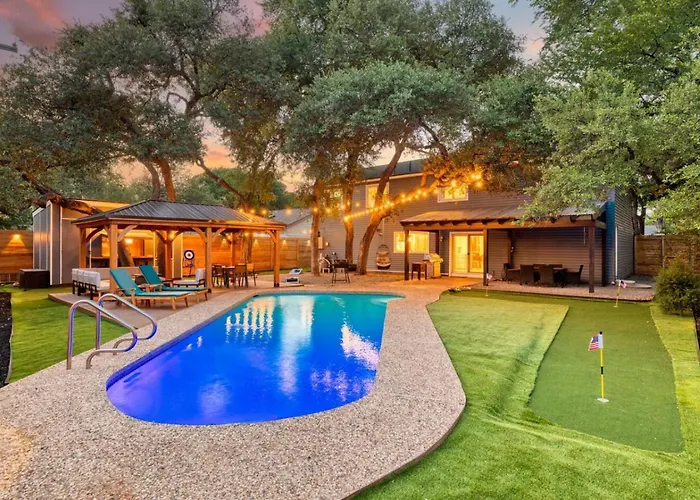 Lone Star Luxe - Heated Pool - Game - Mini-golf & Bar Round Rock